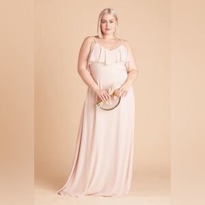 NWT Birdy Grey Jane Convertible Dress in Chiffon Pale Blush